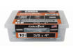 Ten piece contractor box of three eighth inch by four inch Cobra Tork concrete screw anchors