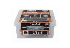 Cobra Tork 3/8" x 4", 10pcs