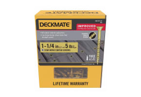 Deckmate 1-1/4" Screws, 5lb
