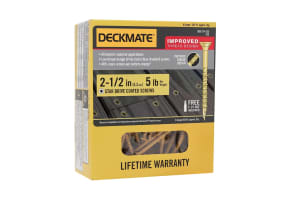 Deckmate 2-1/2" Screws, 5lb
