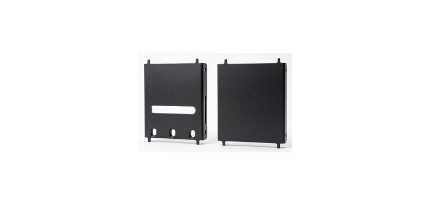  Blank Drive Slide Bolt Security Plate Black - Part B 