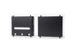  Blank Drive Slide Bolt Security Plate Black - Part B 