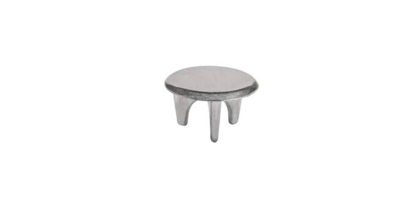 2-3/8" Aluminum Flat Cap for chain link fence post